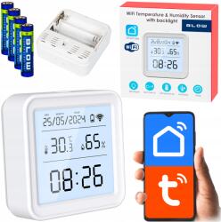 BLOW Hőmérő Időjárás Állomás Meteo Wifi Higrométer Tuya Aaa x4 Elem (50-337#)