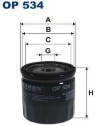 FILTRON Filtru ulei FILTRON OP 534 (OP 534) - centralcar