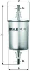 MAHLE Filtru De Combustibil Fiat Opel (kl 83)