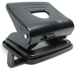 Rapesco Lyukasztó, kétlyukú, 25 lap, fém, RAPESCO "825", fekete 1030 (1030)