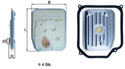 MAHLE Filtru Hidraulic Automat. Skb Vw (hx 147kit1)