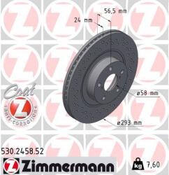 ZIMMERMANN Disc frana ZIMMERMANN 530.2458. 52 (530.2458.52) - centralcar