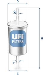 UFI filtru combustibil UFI 31.769. 00 (31.769.00) - centralcar