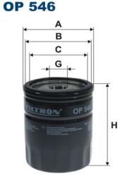 FILTRON Filtru ulei FILTRON OP 546 (OP 546) - centralcar
