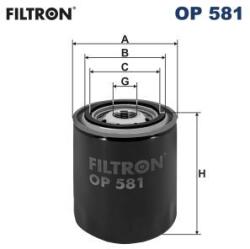 FILTRON Filtru ulei FILTRON OP 581 (OP 581) - centralcar