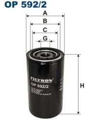 FILTRON Filtru ulei FILTRON OP 592/2 (OP 592/2) - centralcar