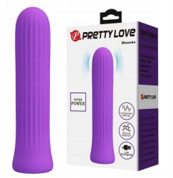 Pretty Love Vibrator Pretty Love Blanche, 12 Moduri Vibratii, Silicon, USB, Mov Deschis, 10.2 cm Vibrator