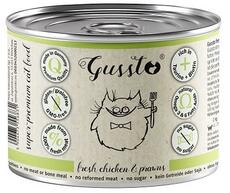 Gussto Cat Fresh Chicken Prawns nedves macskaeledel csirke garnélarákkal 200 g