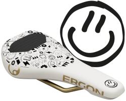 Ergon SM Downhill Comp kerékpár nyereg - fehér/arany