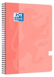 Oxford Caiet Oxford Nordic Touch, culoarea somonului, A4+, 70 de coli, liniat