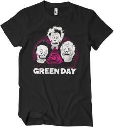 Green Day Ing Skulls Unisex Black L (WMX-1-GDAY009-H85-3-BK-L)