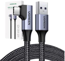 UGREEN US385 USB-USB-C kábel, 3A, 1m (fekete) (20299)
