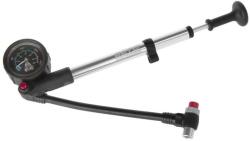 BETO nyomásmérős alumínium teleszkóp pumpa, 28 bar - 400 psi, ezüst színű