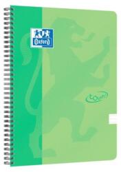 Oxford Bloc notes Oxford Nordic Touch verde, A4+, 70 de coli, liniat