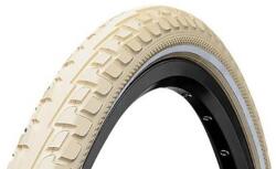 Continental Ride Tour 28x1, 6 (622-37 700x35c) trekking külső gumi, defektvédett, reflexcsíkos, 855g, krém színű