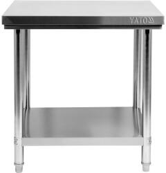 TOYA YG-09006 GASTRO Inox munkaasztal alsó polccal (YG-09006)