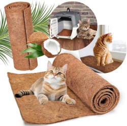  marka niezdefiniowana NUXIE® PREMIUM kókusz szőnyeg alom ketrec hordozó kaparófa nyúl macskának xxl 60x100cm
