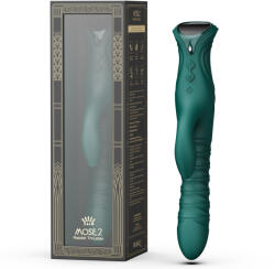 ZALO Mose 2 Thrusting Rabbit Vibrator Green Vibrator