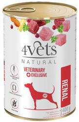 4Vets NATURAL Veterinary Exclusive RENAL 6 x 400 g
