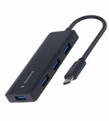 Gembird U3P4 USB Type-C 3.1 HUB - 4 Portos