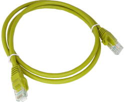 ALANTEC AVIZIO KKU6AZOL0.5 networking cable Yellow 0.5 m Cat6a U/UTP (UTP) (KKU6AZOL0.5) - pcone
