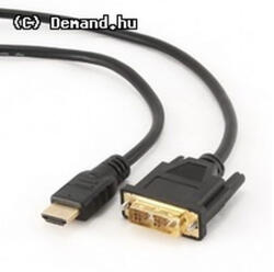 Gembird Kab Mon HDMI M - DVI M 0, 5m Gembird CC-HDMI-DVI-0.5M (CC-HDMI-DVI-0.5M)