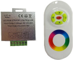 Avide LED Szalag 12-24 V 216 W RGB 5 Gombos Rf Érintőpaneles Távirányító és Vezérlő