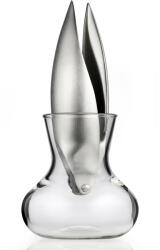 Eva Solo Fokhagymanyomó, üveg tartállyal, rozsdamentes acél, Eva Solo (ES567625)