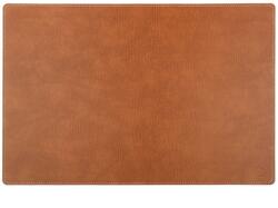 LIND DNA Asztali alátét SQUARE BULL 44x64 cm, természetes / fehér, bőr, LIND DNA (LIND98422)