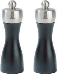 Peugeot Só- és borsőrlő készlet FIDJI 15 cm, fekete matt/rozsdamentes acél, Peugeot (PG217132)