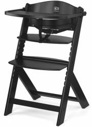 KinderKraft Enock multifunkcionális fa etetőszék, fekete