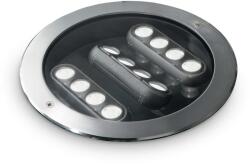 Ideal Lux 277035 LED kültéri süllyesztett reflektor Taurus 1x20W | 1950lm | 3000K | IP67 - acél