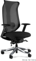 UNIQUE FOCUS ergonomikus irodai szék, fekete, szövetes ülőlappal