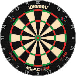 Winmau Blade 6 Triple Core darttábla színes|vörös|zöld