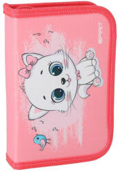 Spirit Spirit: Cuki cica mintás töltött kihajtható tolltartó 50db-os (409728) - jatekshop