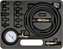 Yato olajnyomásmérő készlet 12 részes 140bar (YT-73031)