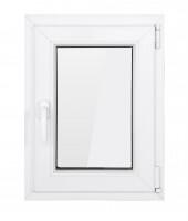 Bastion Fereastra PVC cu geam termopan, profil Bastion - 5 camere izolare, alb, 86x116 cm, dreapta, oscilobatant
