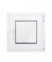 Bastion Fereastra PVC termopan Klass, 560x560 mm, alba, deschidere oscilobatanta dreapta