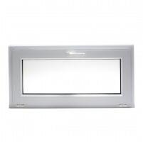 Bastion Fereastra Bastion, PVC cu geam termopan, profil Klass 6 camere, alba, deschidere verticala, 1280 x 580 mm
