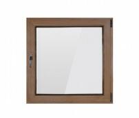 Bastion Fereastra PVC termopan Klass, 560x560 mm, nuc, deschidere oscilobatanta dreapta