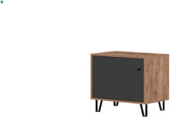 WIPMEB BILBAO BL20 Kisszekrény CRAFT TABACO Tölgy/GRAFIT Színben