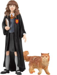 Schleich Wizarding World Hermione and Crookshanks, toy figure (42635) - pcone Papusa