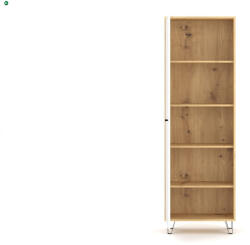 WIPMEB BILBAO BL17 Szekrény Kézműves tölgy/matt fehér színben