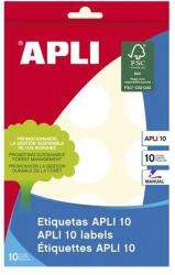 APLI Etikett, 32 mm kör, kézzel írható, APLI, 150 etikett/csomag (01630) - nyomtassingyen