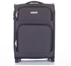 Leonardo Da Vinci szürke két kerekű mini bőrönd 1221