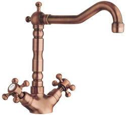 SAPHO Reitano Antea álló konyhai csaptelep forgatható kifolyócsővel, réz 3124 (3124)