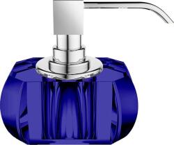 DECOR WALTHER Dozator de săpun Kristall albastru închis cu pompă cromată (0924295)