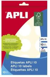 APLI Etikett, 32 mm kör, kézzel írható, APLI, 150 etikett/csomag (01630) - tonerpiac