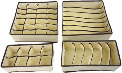 Prolight 4 részes ruhatároló doboz szett KOPB-957