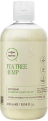 Paul Mitchell - Tea Tree Hemp Restoring Shampoo & Body Wash - Regeneráló Sampon és Tusfürdő 300ml